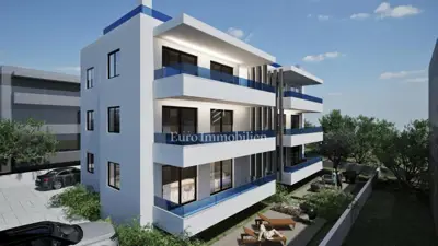 Apartman 76 m², Sukošan - 2 spavaće sobe i vrt - 2