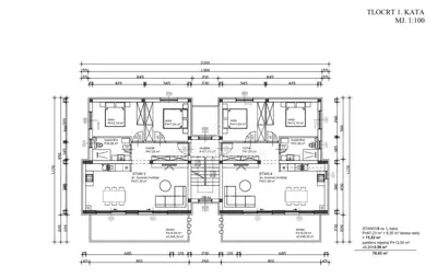 Apartman 76 m², Sukošan - 2 spavaće sobe i vrt - 14