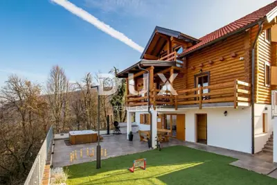Haus 251 m², Brod na Kupi - Berghaus mit Jacuzzi - 13