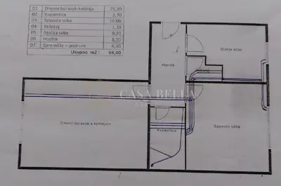 Stan 67 m², Centar Velike Gorice - kompletno namješten - 13