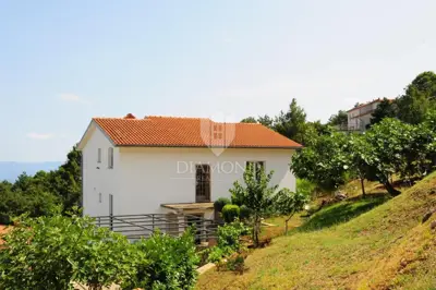 Plomin, Umgebung, Haus mit atemberaubendem Panoramablick auf das Meer - 3