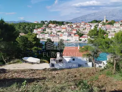 Građevinsko zemljište 520 m², Povlja na Braču, pogled na more - 19