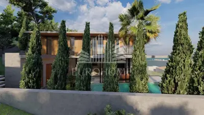 Građevinsko zemljište 520 m², Povlja na Braču, pogled na more - 6