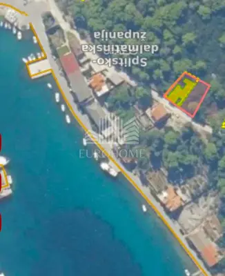 Građevinsko zemljište 520 m², Povlja na Braču, pogled na more - 18