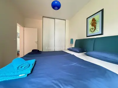 Apartman 83 m², Novalja - terasa s pogledom na more - 16