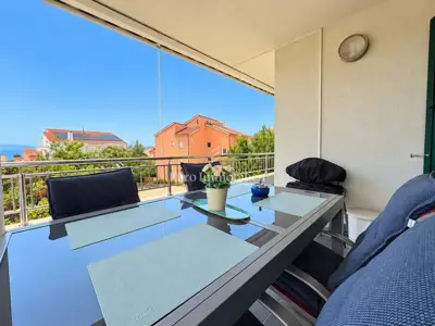 Apartman 83 m², Novalja - terasa s pogledom na more - 12