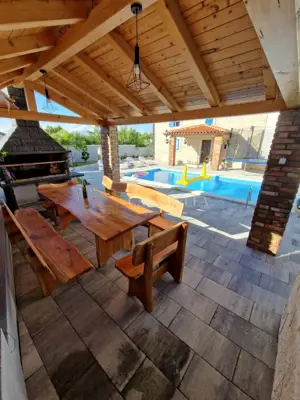 Insel Krk, Malinska - Umgebung, neu renoviertes Steinhaus mit Pool - 6