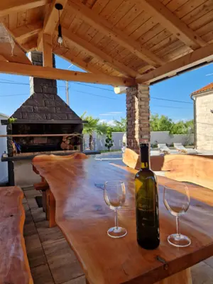 Insel Krk, Malinska - Umgebung, neu renoviertes Steinhaus mit Pool - 5