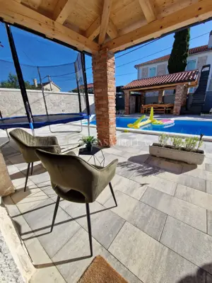 Insel Krk, Malinska - Umgebung, neu renoviertes Steinhaus mit Pool - 2