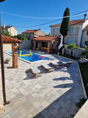 Insel Krk, Malinska - Umgebung, neu renoviertes Steinhaus mit Pool - 3