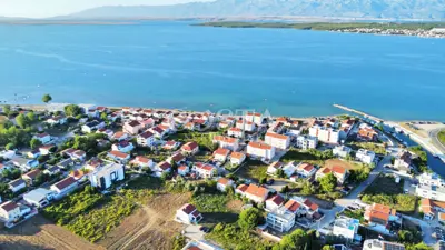 Baugrundstück 793 m², Nin - Ždrijac, 250 m von dem Strand - 8