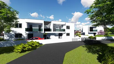 Novigrad, surrounding area! Modern house in shell construction phase! - 3