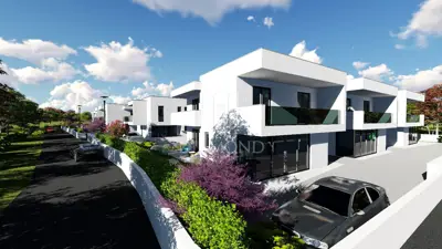 Novigrad, surrounding area! Modern house in shell construction phase! - 5