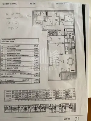 Potpuno namješten suvremen 4S stan + dvije garaže + spremište, 110 m², - 21