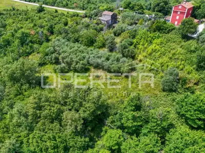 Građevinsko zemljište 2.000 m², Krasica - panoramski pogled na more - 5