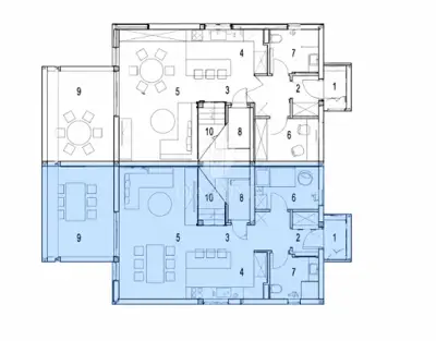 House 158 m², Buševec - modern semi-detached house - 3