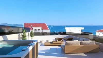Dvojna kuća u Diklu, 100 m od mora i plaže - 11