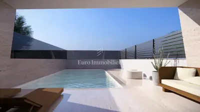 Dvojna kuća u Diklu, 100 m od mora i plaže - 10