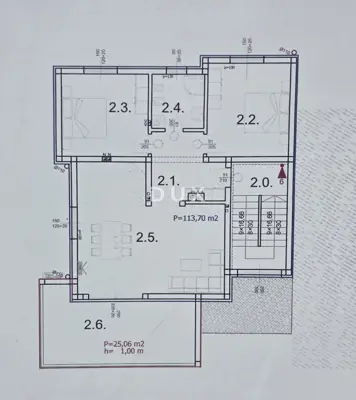 Penthouse 113.7 m², Barbariga - panoramic sea view - 7