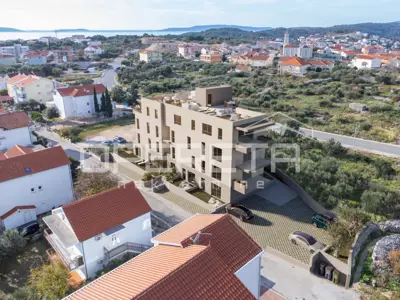 Apartment 64 m², Okrug Gornji on Čiovo, partial sea view - 9