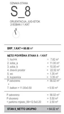 Apartment 64 m², Okrug Gornji on Čiovo, partial sea view - 2