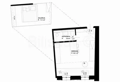 Wohnung 25 m², Murvica na Braču, Panoramablick - 10