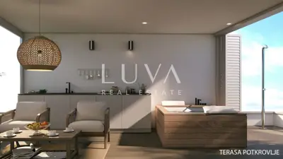 Haus 156,9 m², Šimuni - 80 m vom Meer - 16