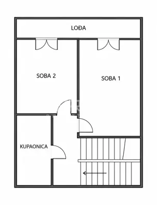 Stan 80,3 m², Varaždin, Centar - dvoetažni trosobni - 13