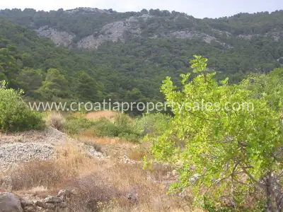 Bauland 1.641 m², Komiža - Blick auf die Bucht - 8