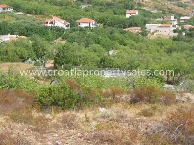 Bauland 1.641 m², Komiža - Blick auf die Bucht - 5