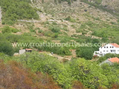 Bauland 1.641 m², Komiža - Blick auf die Bucht - 4
