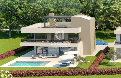 Vila 291 m², Poreč - bazen i pogled na more - 3