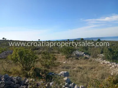 Landwirtschaftsfläche 8.144 m², Insel Brač, Meerblick - 4