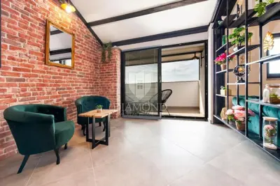 Stan 50 m², Rovinj centar - terasa s pogledom