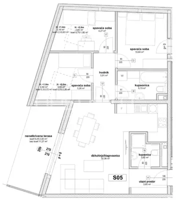 Stan 84,63 m², Koprivnica - centar, lođa i lift - 10
