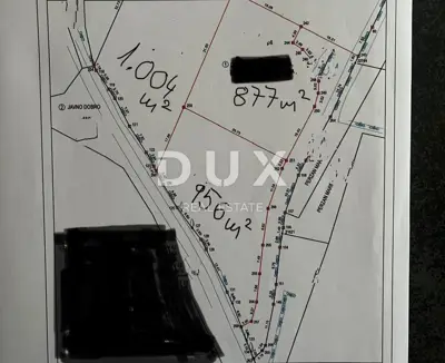 Building plot 1,004 m², Rakalj - 2 km to the sea - 2