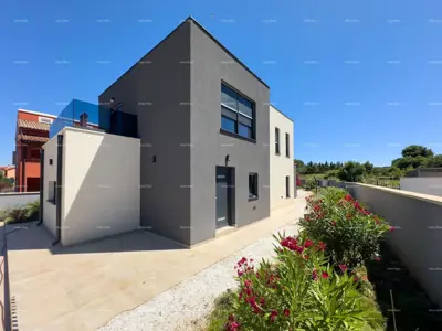 Haus mit Pool, Ližnjan - neues modernes freistehendes Haus