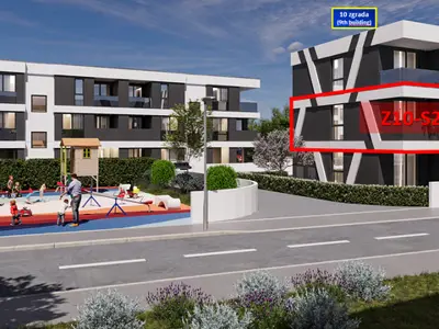 61 m² apartment, Veli vrh, Pula - new build with loggia