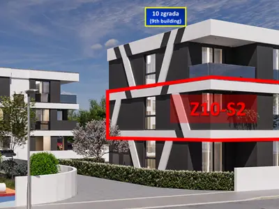 61 m² apartment, Veli vrh, Pula - new build with loggia - 2