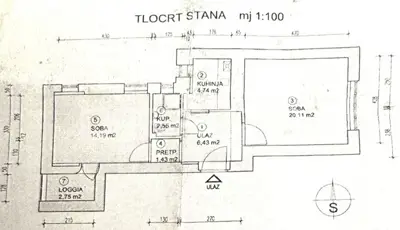 Stan 53 m², Medveščak, 2 sobe i loggia - 8