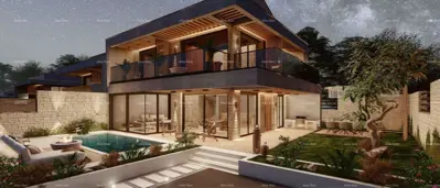 Villa 249 m², Lovrečica, Pool und Terrasse - 4