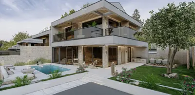 Villa 249 m², Lovrečica, Pool und Terrasse - 6