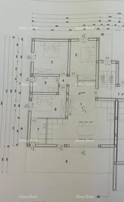Apartment 124 m², Novigrad - new construction and loggia 22 m² - 2