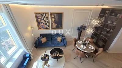 OPATIJA, CENTAR - Luksuzni dvoetažni stan u povijesnoj vili, 86 m²