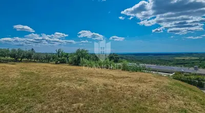 Building plot 1,004 m², Krasica near Buje, sea view - 7