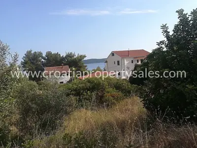 Baugrundstück 600 m², Insel Hvar, Meerblick