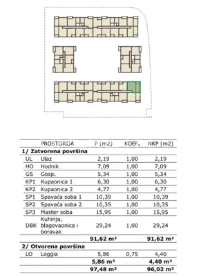 Prodaja, Stan, Kromosovo naselje, Velika Gorica, 4s, 96 m² - 4
