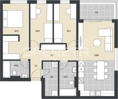Prodaja, Stan, Kromosovo naselje, Velika Gorica, 4s, 96 m² - 3