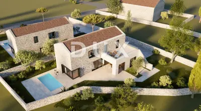 Zemljište 745 m², Barban - projekt za kuću s bazenom - 6