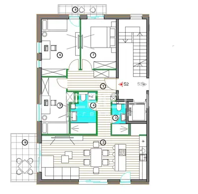 Wohnung 100 m², Samobor - Perivoj, luxuriöser Neubau - 7